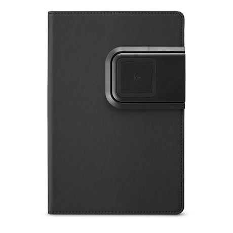 Refillable Journal w/Wireless Charging Panel