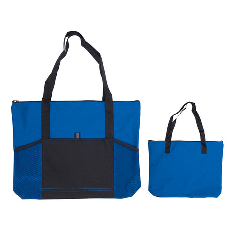 Jumbo Trade Show Tote w/Front Pockets