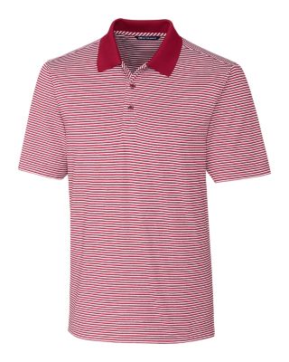 Cutter & Buck Forge Tonal Stripe Stretch Mens Polo