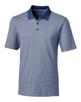 Cutter & Buck Forge Tonal Stripe Stretch Mens Big and Tall Polo