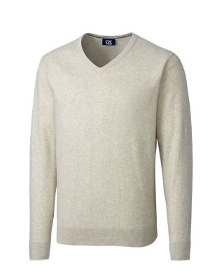 Cutter & Buck Lakemont Tri-Blend Mens Big and Tall V-Neck Pullover Sweater