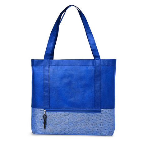 Hexagon Pattern Non-Woven Tote Bag