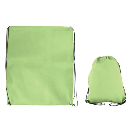 Jumbo Non-Woven Drawstring Cinch-Up Backpack