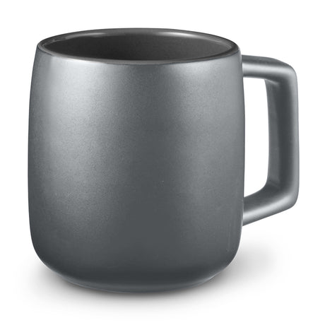 15 Oz. Geo Square Handle Ceramic Mug