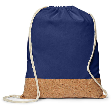 5 Oz. Cotton/Cork Drawstring Backpack