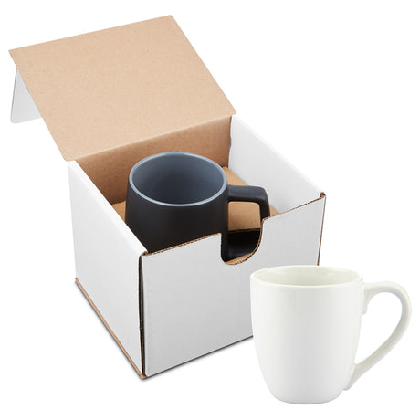 15 Oz. Bistro Style Ceramic Mug Gift Set