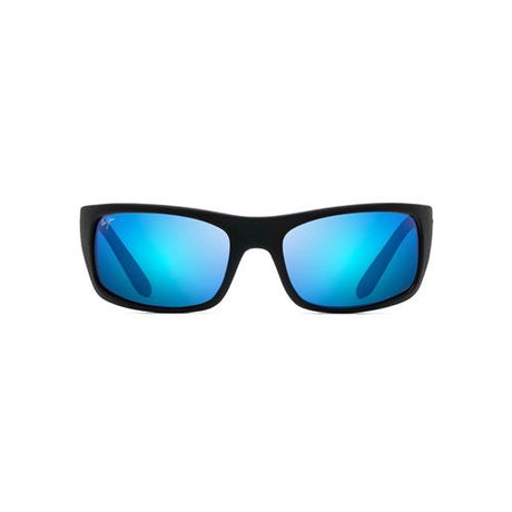 Peahi - Matte Black Frame/Blue Hawaii Lens