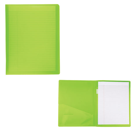 Letter Size Folder w/Writing Pad