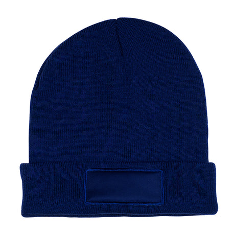 Knit Beanie w/Patch