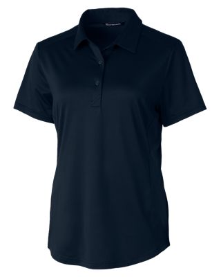 Cutter & Buck Prospect Textured Stretch Womens Short Sleeve Polo