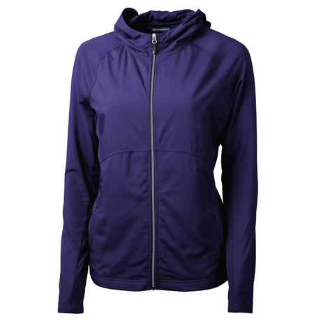 Cutter & Buck Adapt Eco Knit Hybrid Recycled Womens Full Zip Jacket