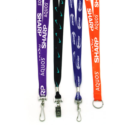 Silkscreened Flat Lanyard w/ 3 Day Rush Service