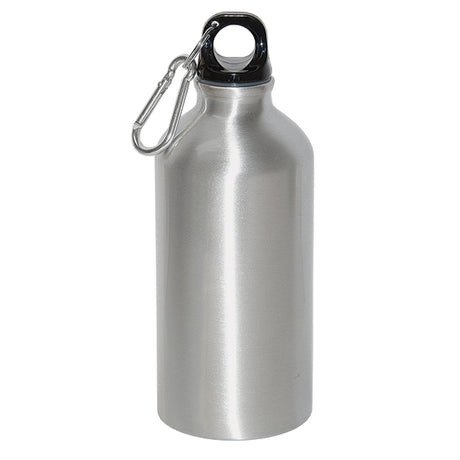 500 Ml (17 Fl. Oz.) Aluminum Water Bottle With Carabiner