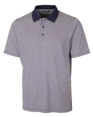 Cutter & Buck Forge Tonal Stripe Stretch Mens Big and Tall Polo