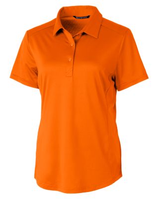 Cutter & Buck Prospect Textured Stretch Womens Short Sleeve Polo