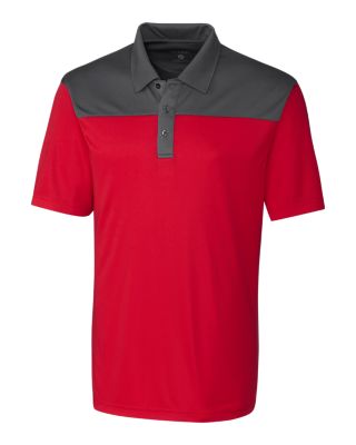 Clique Parma Colorblock Tech Jersey Mens Polo