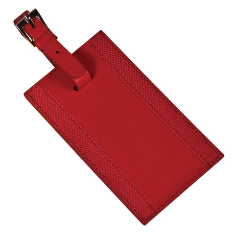 Majestic™ Leather Luggage Tag