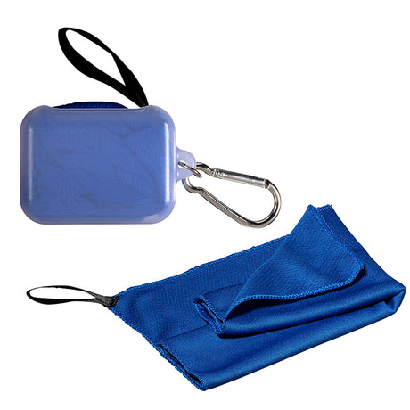 Cooling Towel in Carabiner Case