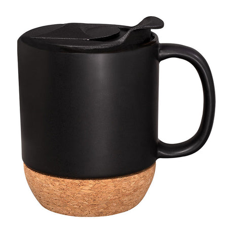 14 Oz. Ceramic Mug w/Cork Base