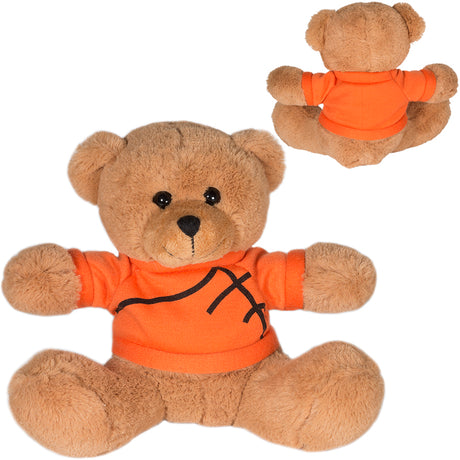 7" GameTime!® Plush Bear w/T-Shirt