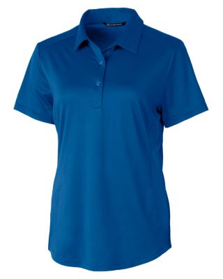 Cutter & Buck Prospect Textured Stretch Womens Short Sleeve Polo