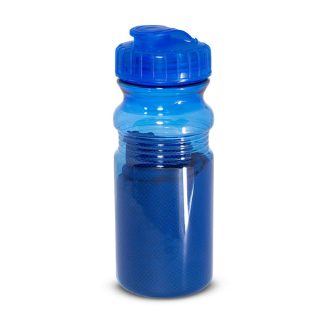 Cooling Towel in Water Bottle