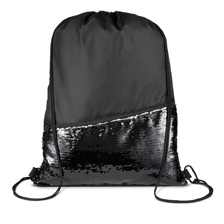 Sequin Drawstring Backpack