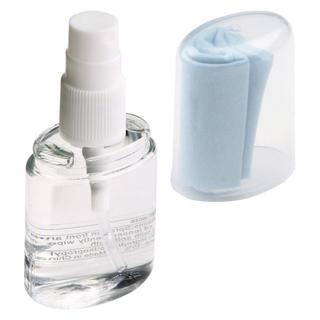 Lens Spray Cleaner with Microfiber Cloth