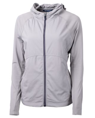 Cutter & Buck Adapt Eco Knit Hybrid Recycled Womens Full Zip Jacket