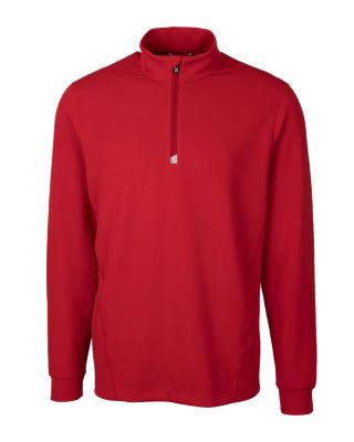 Cutter & Buck Traverse Stretch Quarter Zip Mens Pullover