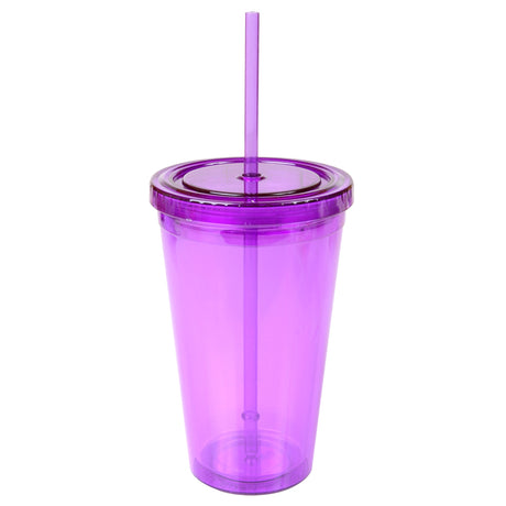 16 Oz. Double Wall Cool Acrylic Tumbler