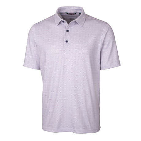 Cutter & Buck Pike Double Dot Print Stretch Mens Big and Tall Polo