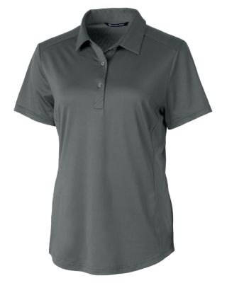 Cutter & Buck Prospect Textured Stretch Womens Short Sleeve Polo