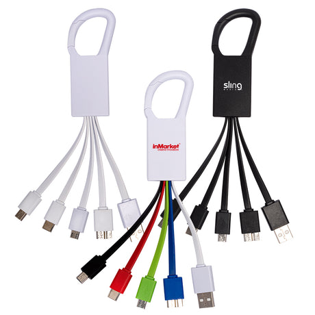 4-in-1 Octopus Charging Cable (Micro, Mini, USB C, USB 3)