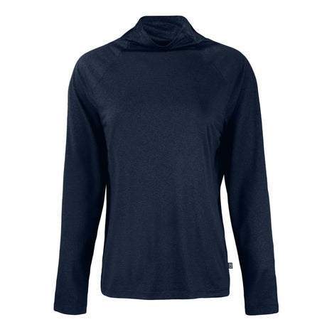 Cutter & Buck Coastline Epic Comfort Eco Recycled Womens Funnel Neck