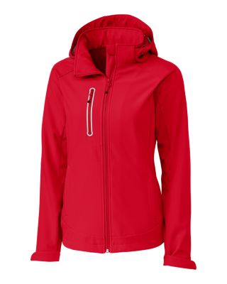 Clique Milford Waterproof Softshell Full Zip Hooded Womens Jacket