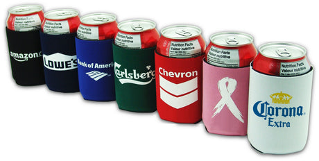 Silkscreened Foam Can Cooler w/ 3-Day Rush Service