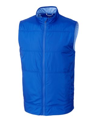 Cutter & Buck Stealth Hybrid Quilted Mens Windbreaker Vest