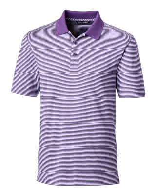 Cutter & Buck Forge Tonal Stripe Stretch Mens Polo