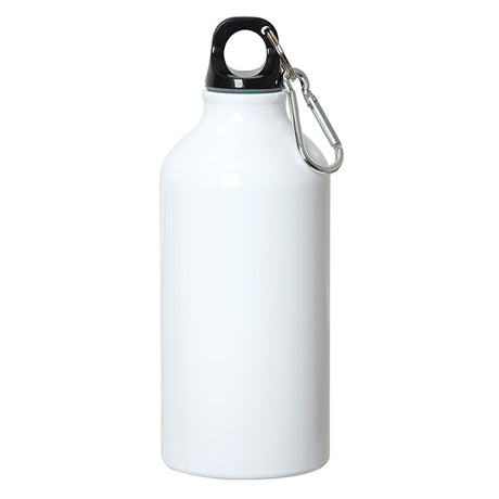 500 Ml (17 Fl. Oz.) Aluminum Water Bottle With Carabiner