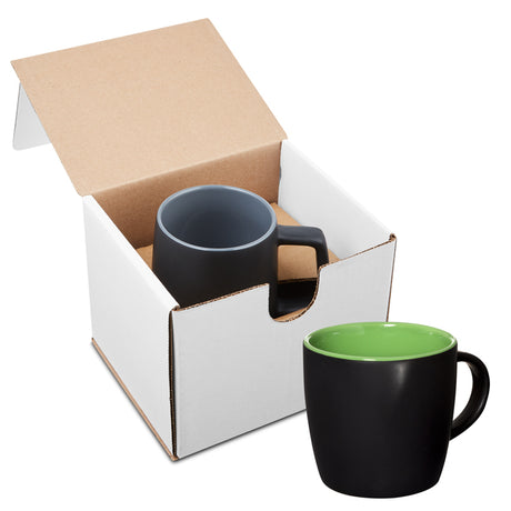 12 Oz. Riviera Ceramic Mug in Individual Mailer