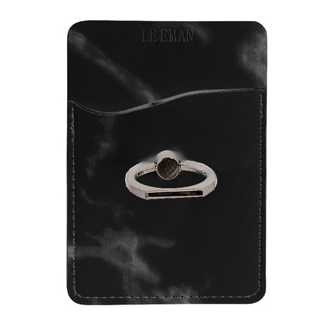 Tuscany™ Marble Card Holder w/Metal Ring Phone Stand