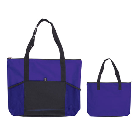 Jumbo Trade Show Tote w/Front Pockets