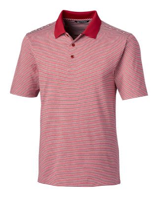 Cutter & Buck Forge Tonal Stripe Stretch Mens Polo