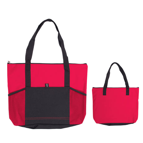 Jumbo Trade Show Tote w/Front Pockets