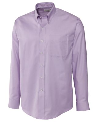 Cutter & Buck Epic Easy Care Nailshead Mens Big and Tall Long Sleeve Dress Shirt