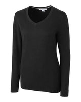 Cutter & Buck Lakemont Tri-Blend Womens V-Neck Pullover Sweater