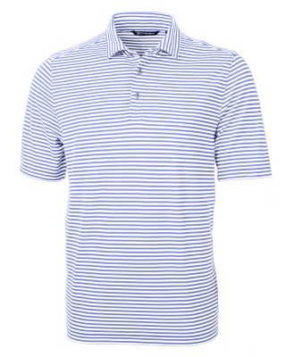 Cutter & Buck Virtue Eco Pique Stripe Recycled Mens Polo