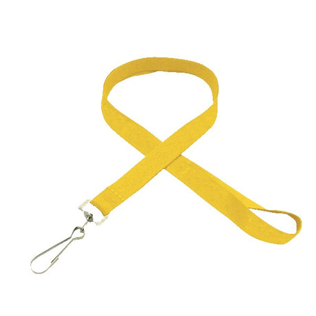 5/8" Silkscreened Flat Lanyard w/ J Hook