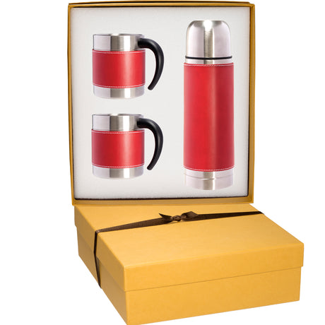 Tuscany™ Thermal Bottle & Coffee Cups Gift Set